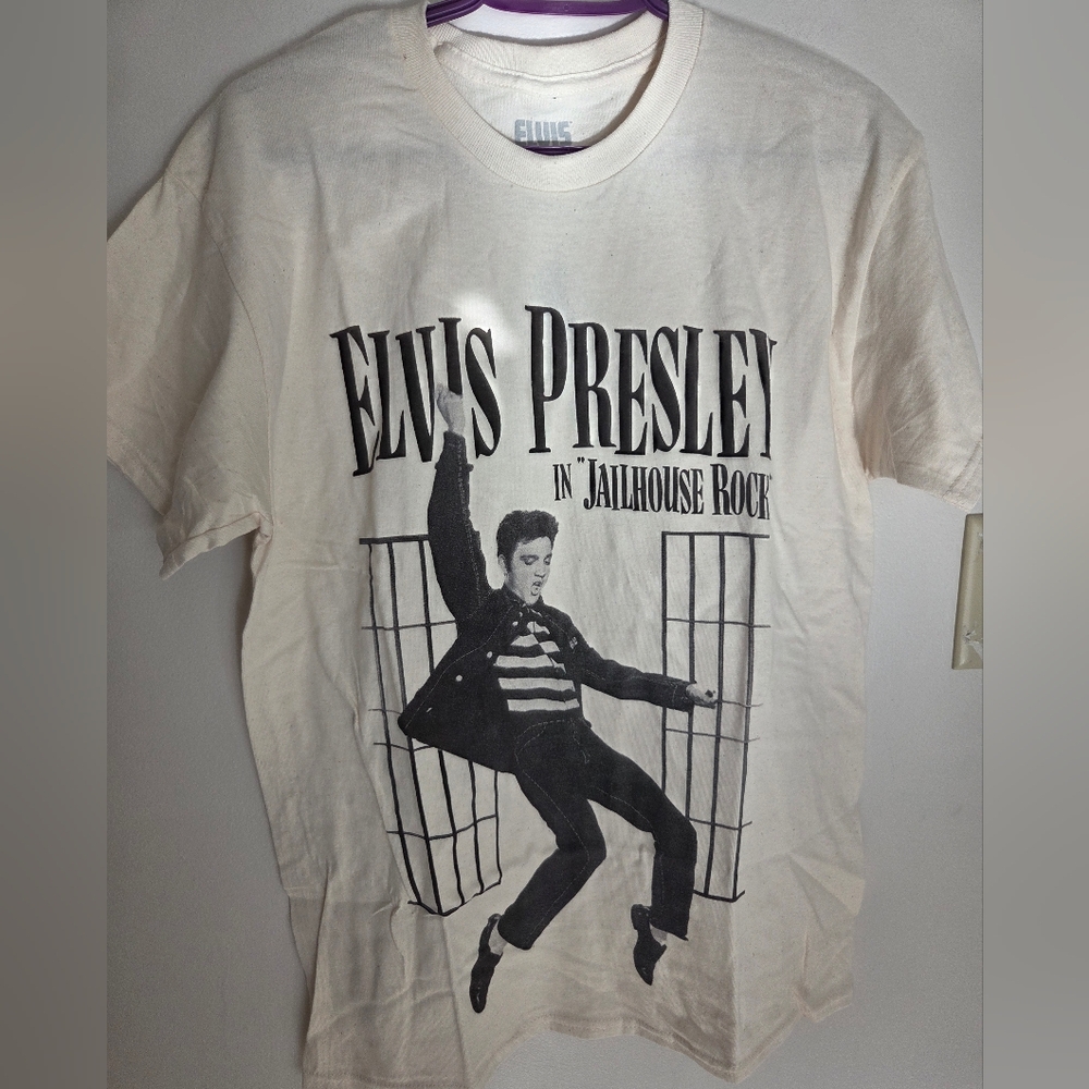Elvis Presley Jailhouse Rock Graphic Tee  New